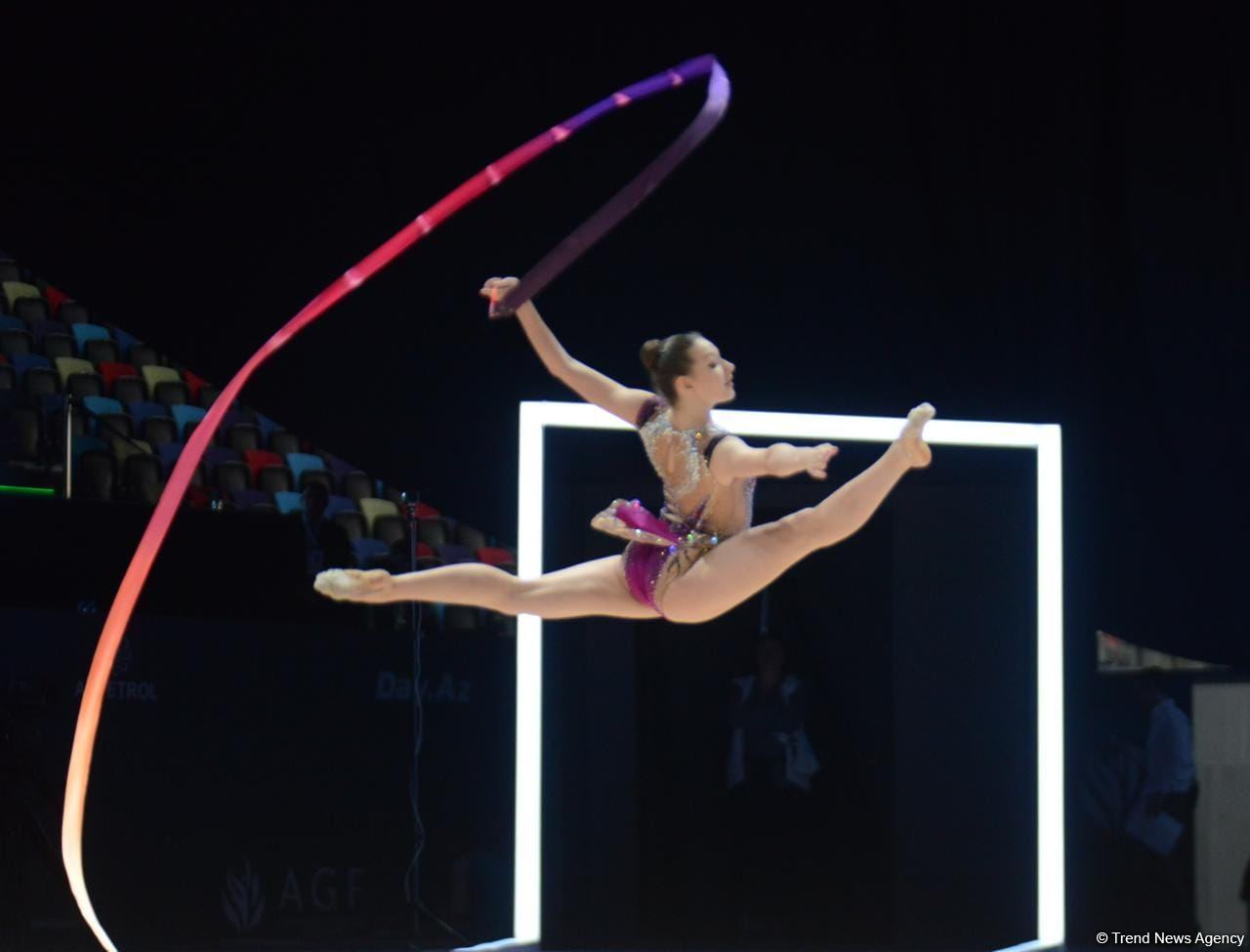 Second day of 9th FIG Rhythmic Gymnastics World Cup starts in Baku (PHOTO)
