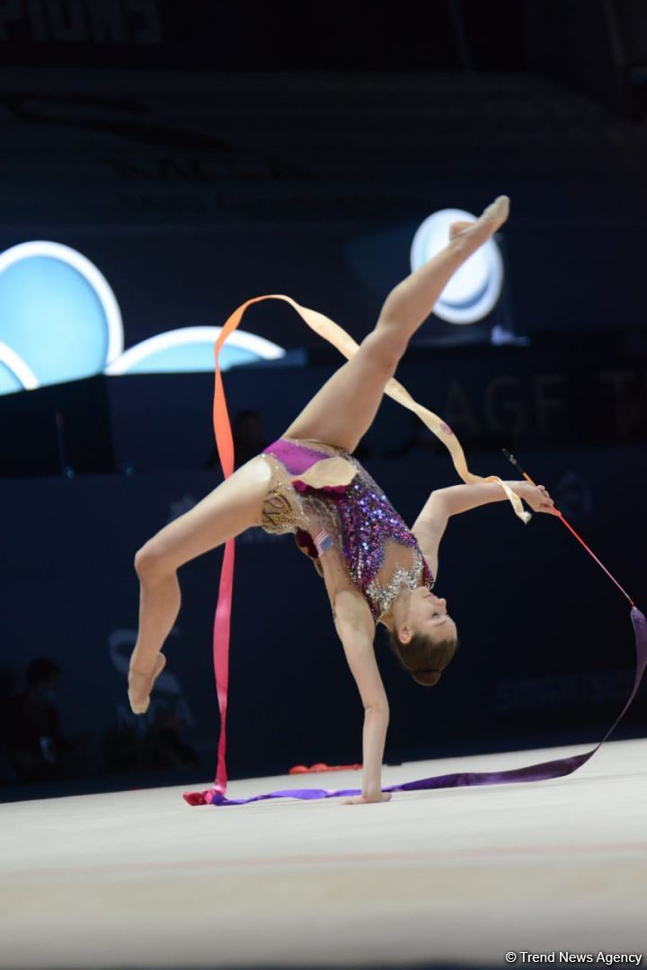 Second day of 9th FIG Rhythmic Gymnastics World Cup starts in Baku (PHOTO)