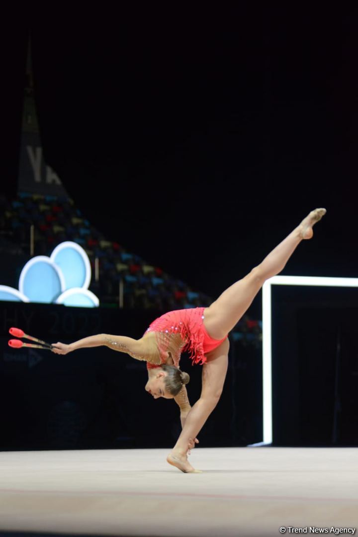 Second day of 9th FIG Rhythmic Gymnastics World Cup starts in Baku (PHOTO)