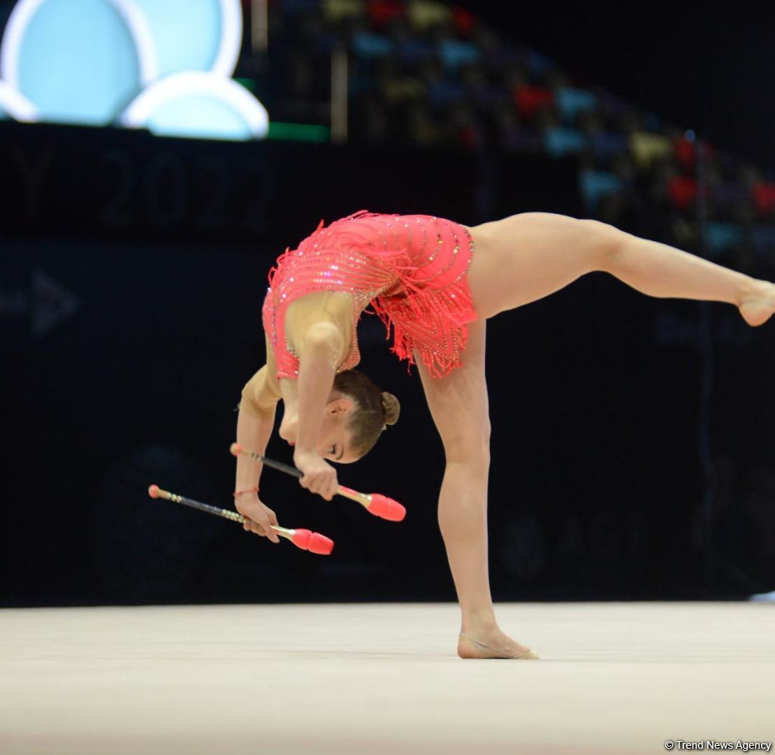 Second day of 9th FIG Rhythmic Gymnastics World Cup starts in Baku (PHOTO)