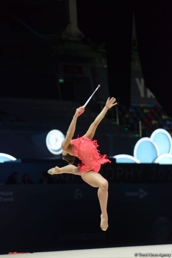 Second day of 9th FIG Rhythmic Gymnastics World Cup starts in Baku (PHOTO)