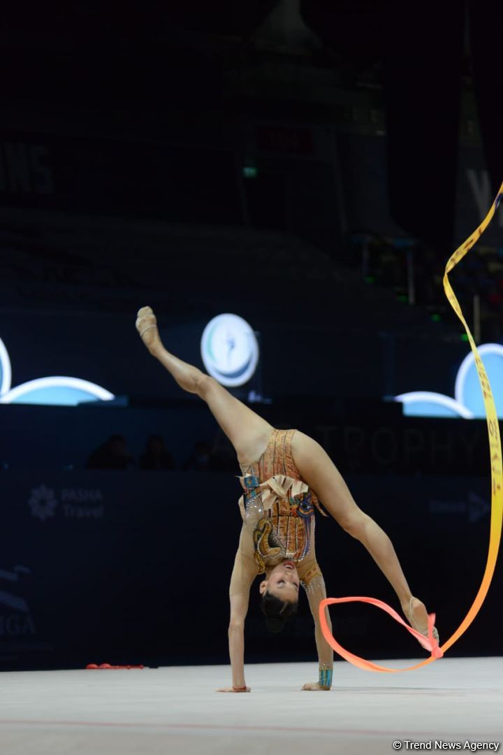 Second day of 9th FIG Rhythmic Gymnastics World Cup starts in Baku (PHOTO)