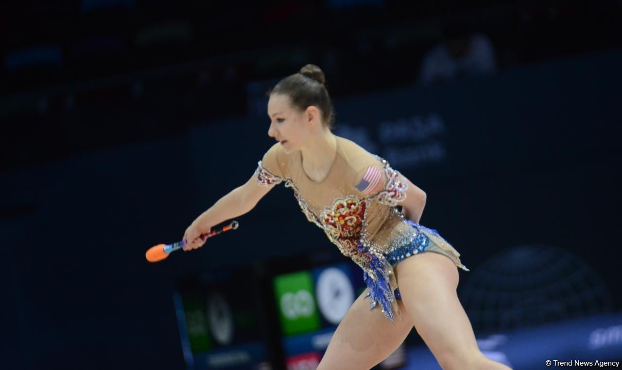 Second day of 9th FIG Rhythmic Gymnastics World Cup starts in Baku (PHOTO)
