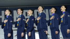 Baku hosts awards ceremony for winners and prize-winners of FIG Rhythmic Gymnastics World Cup (PHOTO)