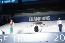 Baku hosts awards ceremony for winners and prize-winners of FIG Rhythmic Gymnastics World Cup (PHOTO)