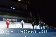 Azerbaijan’s Baku hosts second awards ceremony for winners FIG World Cup in Rhythmic Gymnastics (PHOTO)