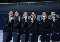 Azerbaijan’s Baku hosts second awards ceremony for winners FIG World Cup in Rhythmic Gymnastics (PHOTO)