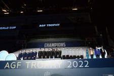 Azerbaijan’s Baku hosts second awards ceremony for winners FIG World Cup in Rhythmic Gymnastics (PHOTO)