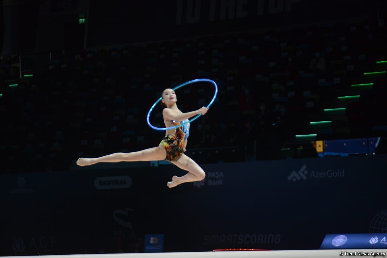 Final day of FIG Rhythmic Gymnastics World Cup starts in Baku (PHOTO)