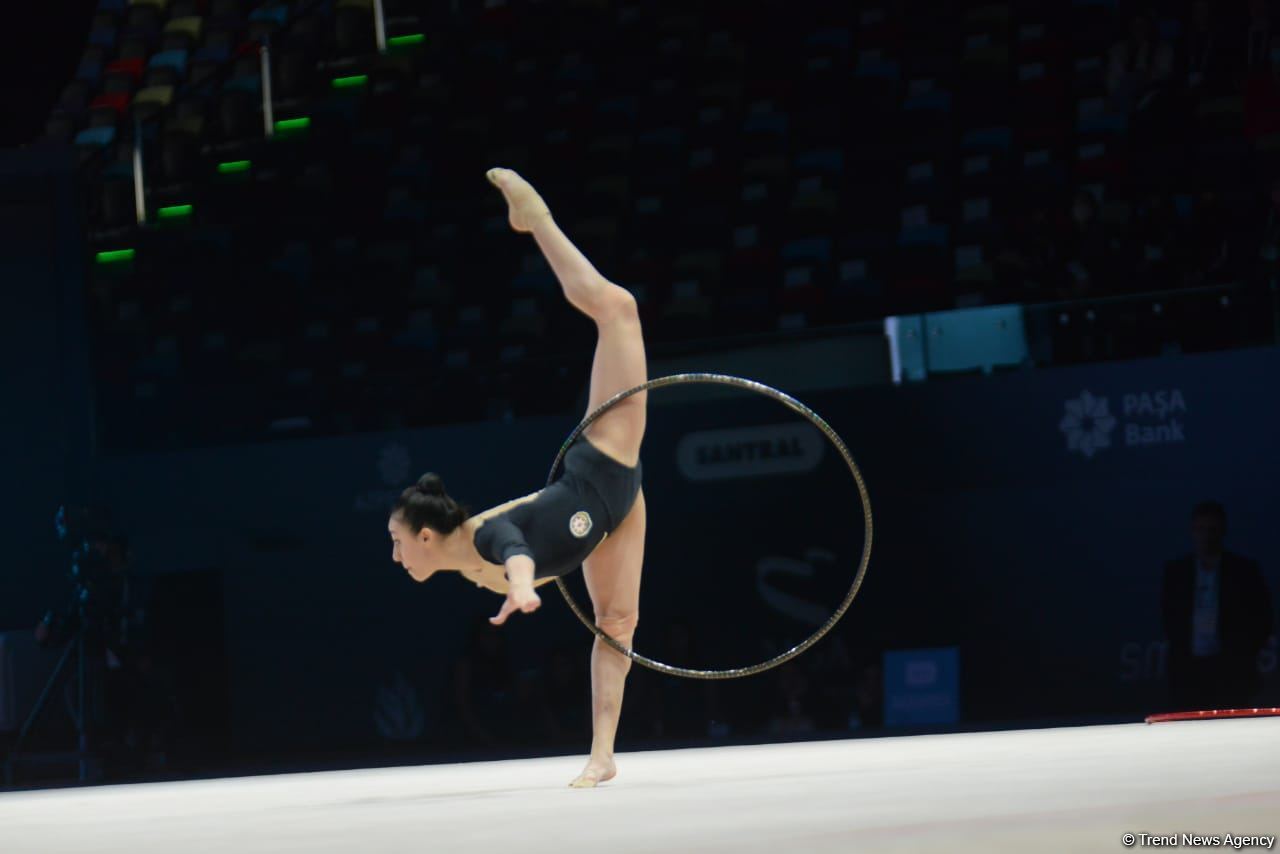 Final day of FIG Rhythmic Gymnastics World Cup starts in Baku (PHOTO)