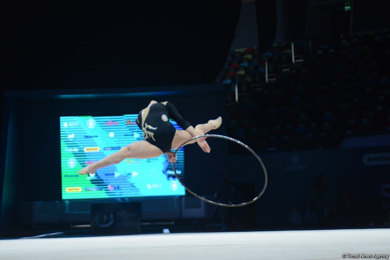 Final day of FIG Rhythmic Gymnastics World Cup starts in Baku (PHOTO)