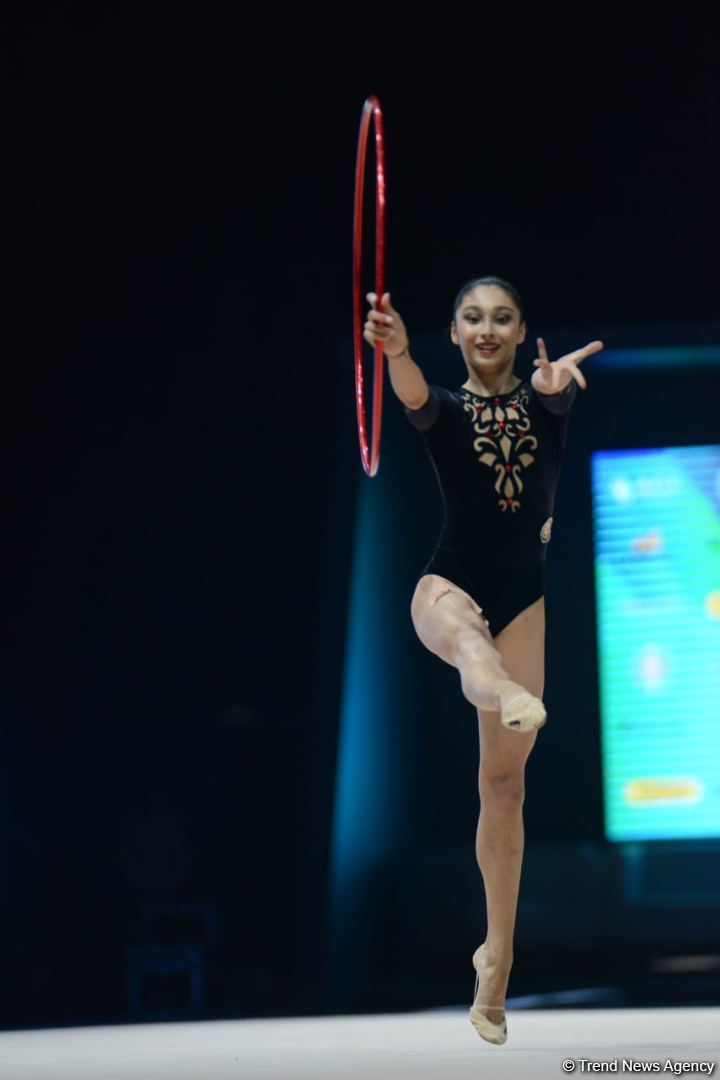 Final day of FIG Rhythmic Gymnastics World Cup starts in Baku (PHOTO)