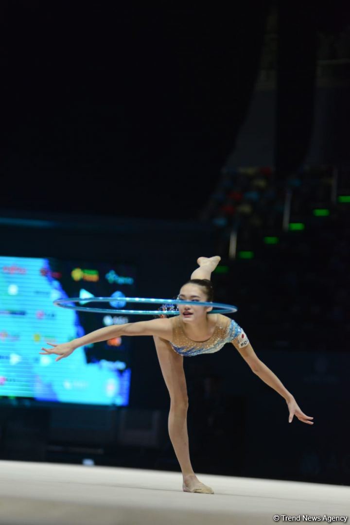 Final day of FIG Rhythmic Gymnastics World Cup starts in Baku (PHOTO)