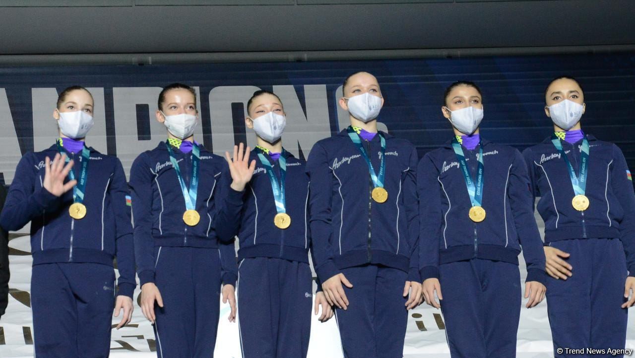 Baku hosts awards ceremony for winners and prize-winners of FIG Rhythmic Gymnastics World Cup (PHOTO)