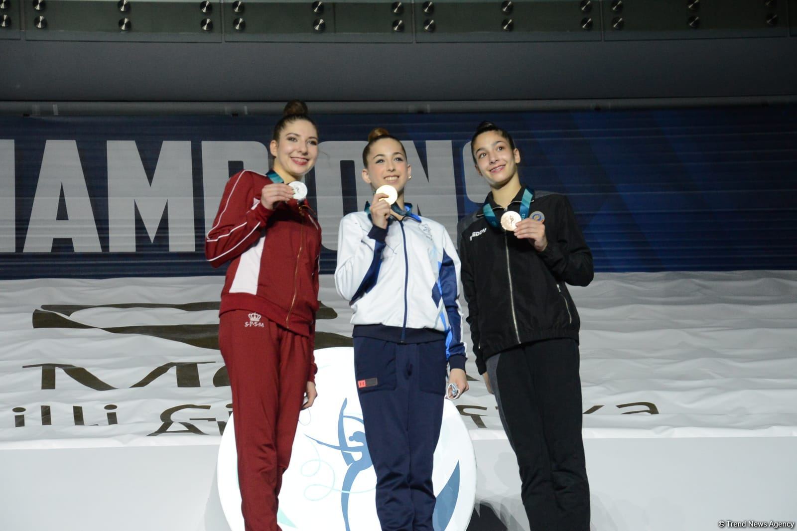 Azerbaijan’s Baku hosts second awards ceremony for winners FIG World Cup in Rhythmic Gymnastics (PHOTO)