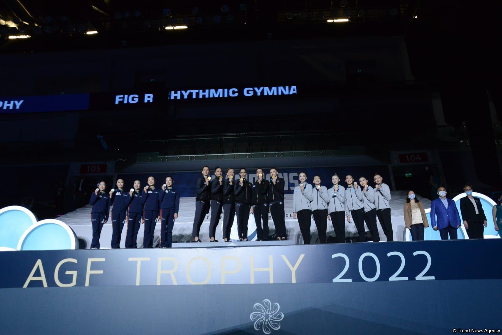 Azerbaijan’s Baku hosts second awards ceremony for winners FIG World Cup in Rhythmic Gymnastics (PHOTO)