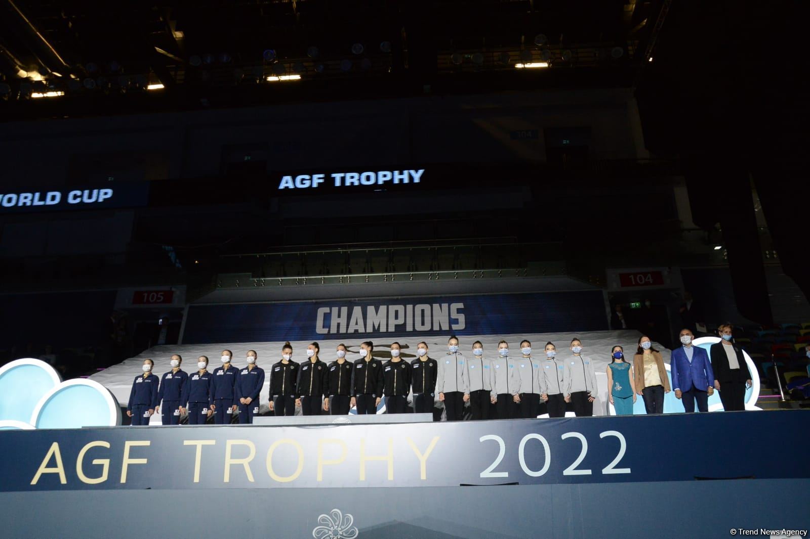 Azerbaijan’s Baku hosts second awards ceremony for winners FIG World Cup in Rhythmic Gymnastics (PHOTO)