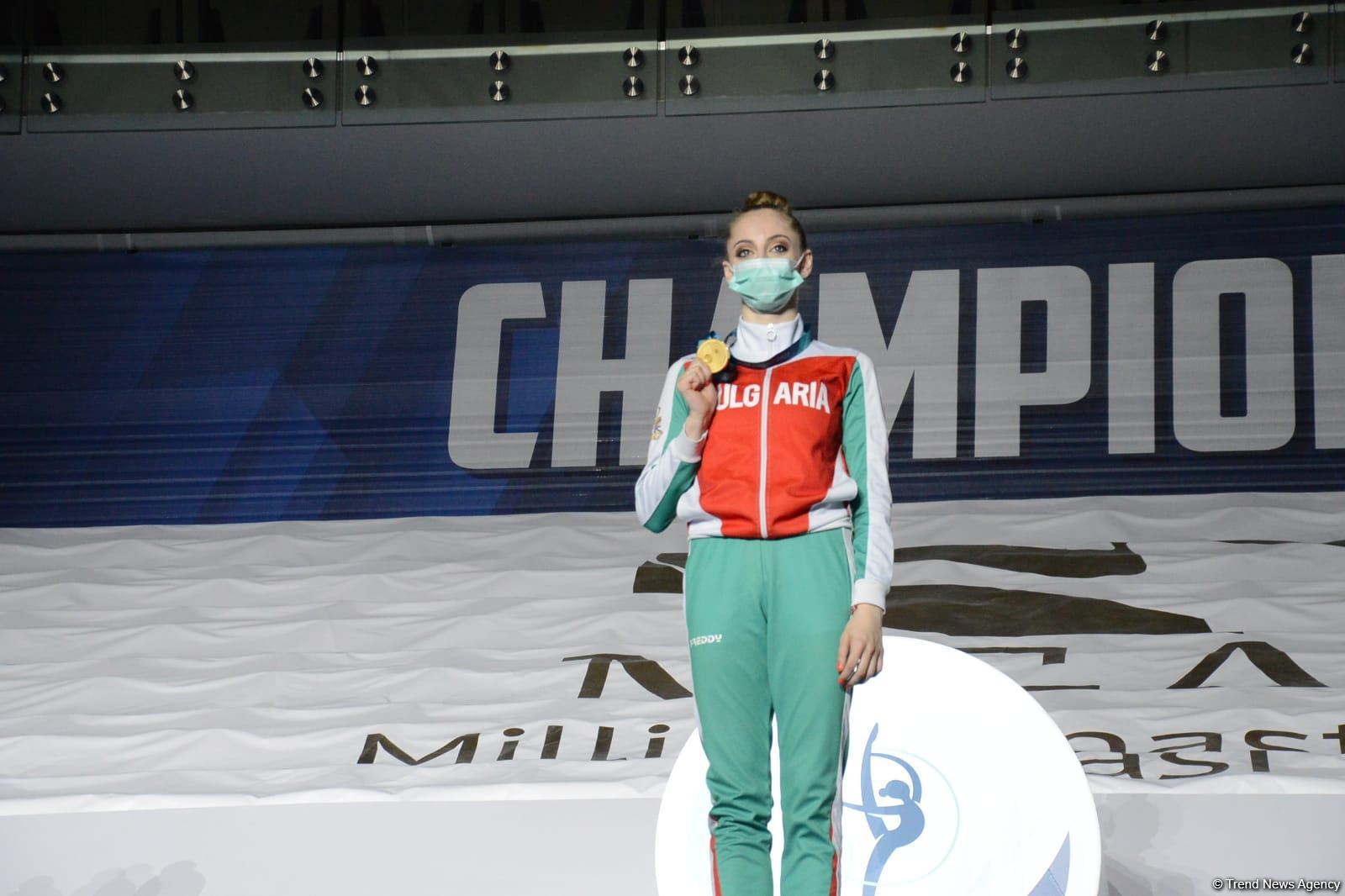 Azerbaijan’s Baku hosts second awards ceremony for winners FIG World Cup in Rhythmic Gymnastics (PHOTO)
