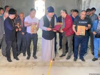 Representatives of Azerbaijan’s Albanian-Udi Christian Religious Community visit Azerbaijan’s Hadrut (ФОТО)