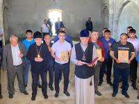 Representatives of Azerbaijan’s Albanian-Udi Christian Religious Community visit Azerbaijan’s Hadrut (ФОТО)