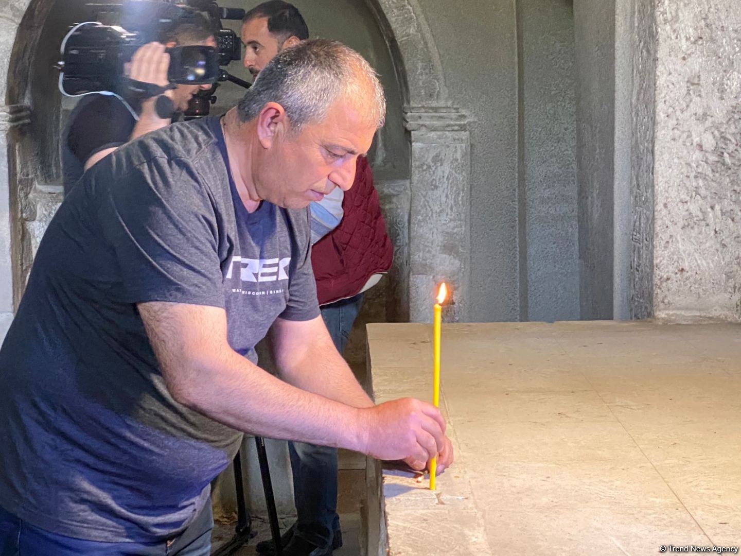 Representatives of Azerbaijan’s Albanian-Udi Christian Religious Community visit Azerbaijan’s Hadrut (ФОТО)