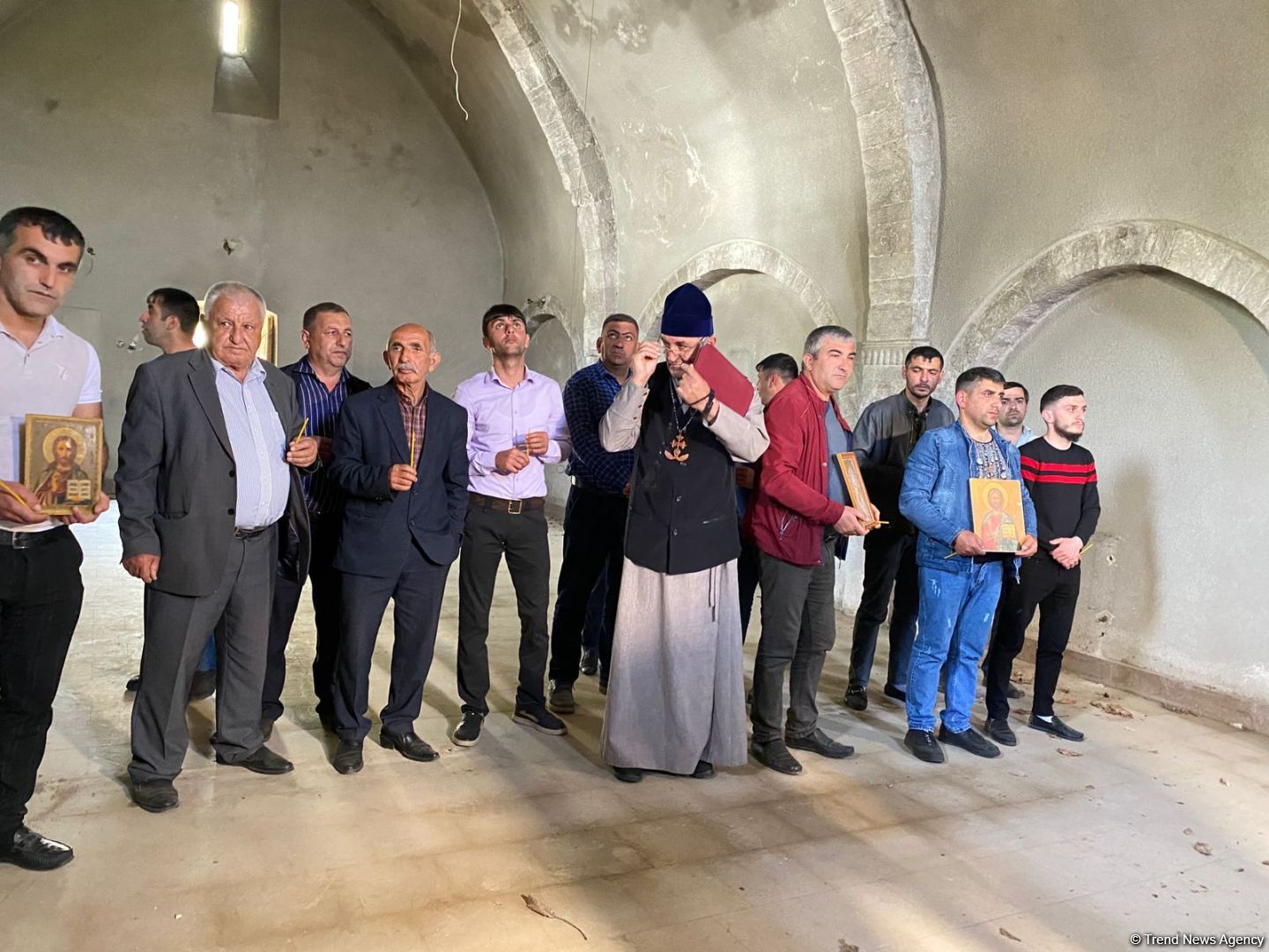 Representatives of Azerbaijan’s Albanian-Udi Christian Religious Community visit Azerbaijan’s Hadrut (ФОТО)