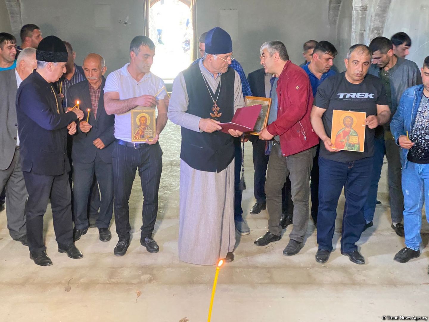 Representatives of Azerbaijan’s Albanian-Udi Christian Religious Community visit Azerbaijan’s Hadrut (ФОТО)