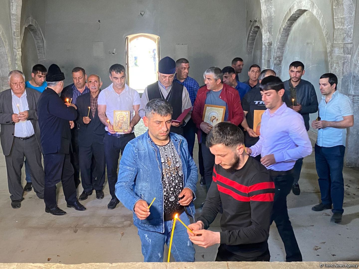 Representatives of Azerbaijan’s Albanian-Udi Christian Religious Community visit Azerbaijan’s Hadrut (ФОТО)