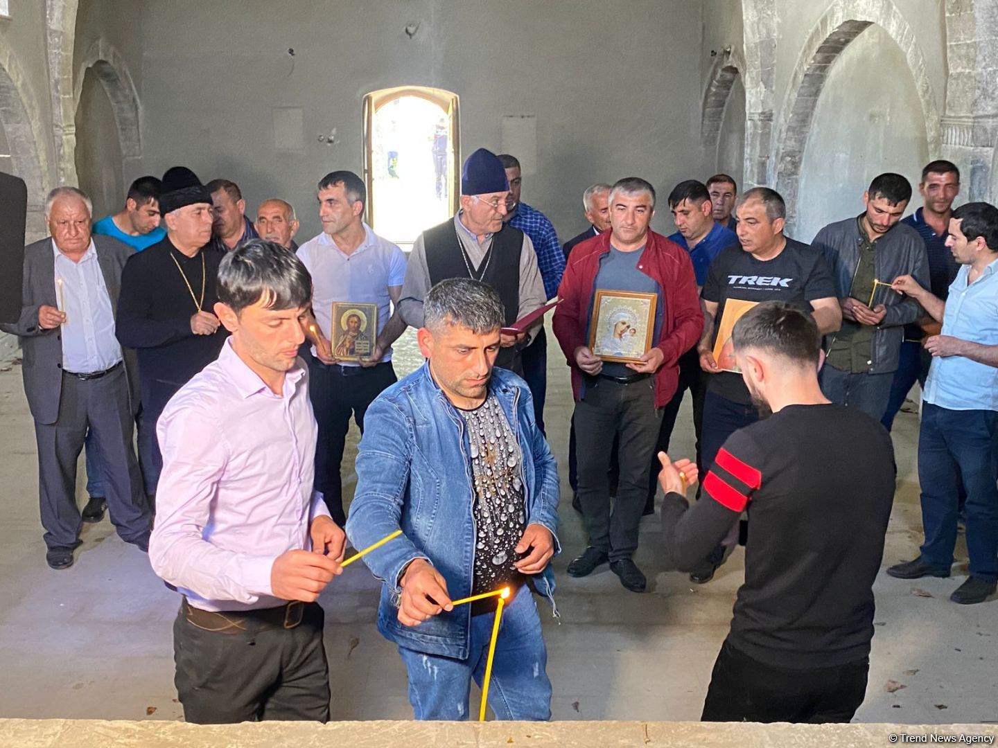 Representatives of Azerbaijan’s Albanian-Udi Christian Religious Community visit Azerbaijan’s Hadrut (ФОТО)
