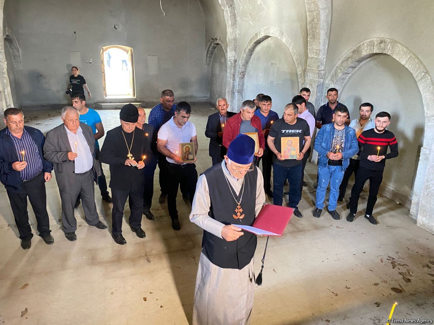 Representatives of Azerbaijan’s Albanian-Udi Christian Religious Community visit Azerbaijan’s Hadrut (ФОТО)