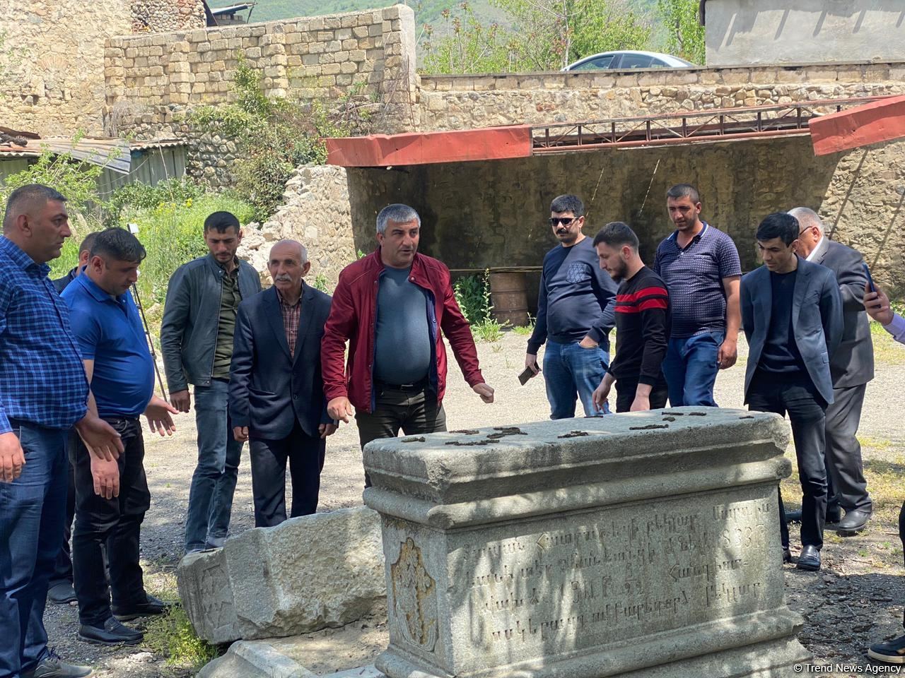 Representatives of Azerbaijan’s Albanian-Udi Christian Religious Community visit Azerbaijan’s Hadrut (ФОТО)