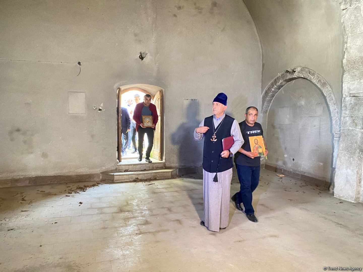 Representatives of Azerbaijan’s Albanian-Udi Christian Religious Community visit Azerbaijan’s Hadrut (ФОТО)