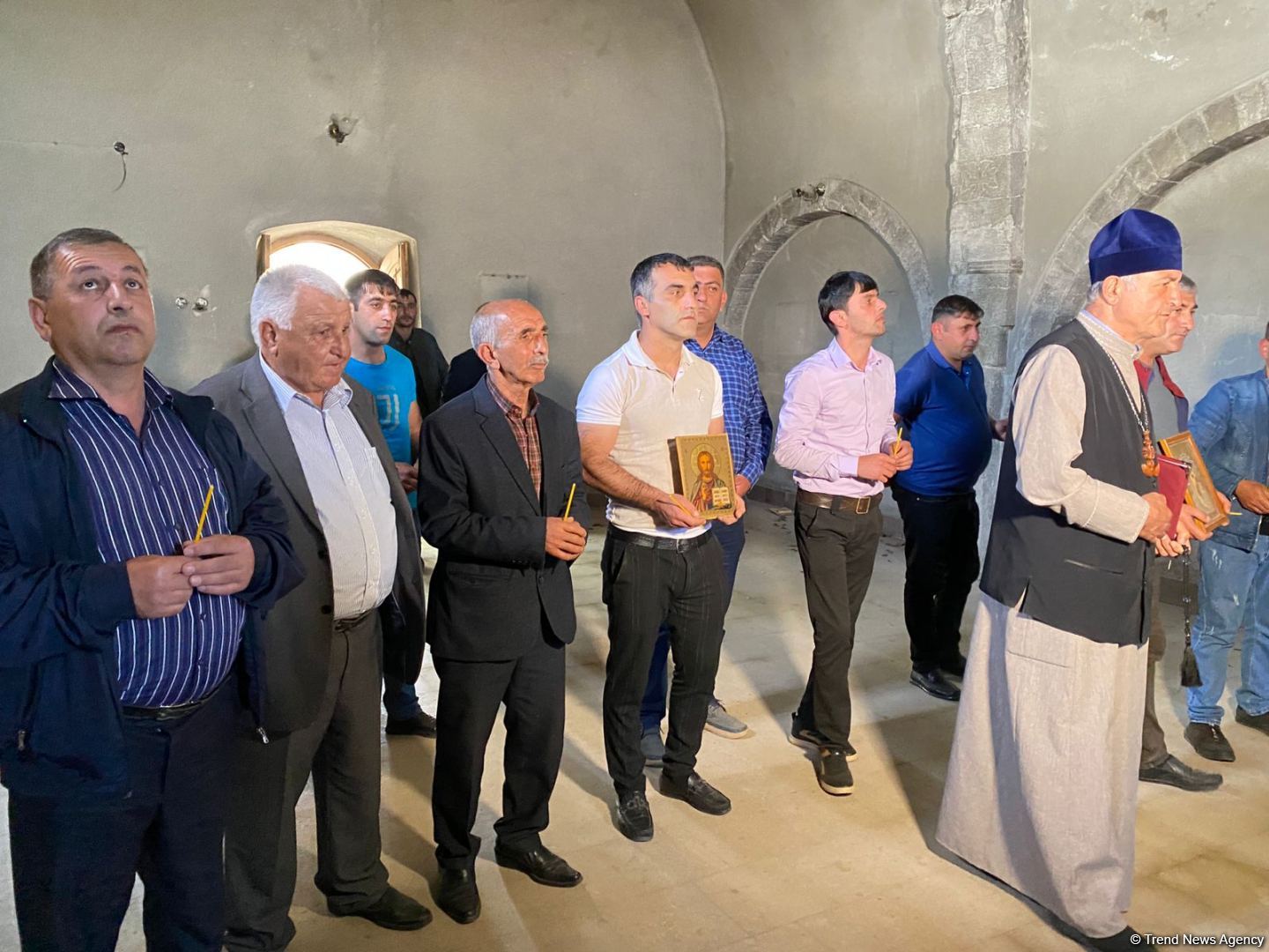 Representatives of Azerbaijan’s Albanian-Udi Christian Religious Community visit Azerbaijan’s Hadrut (ФОТО)