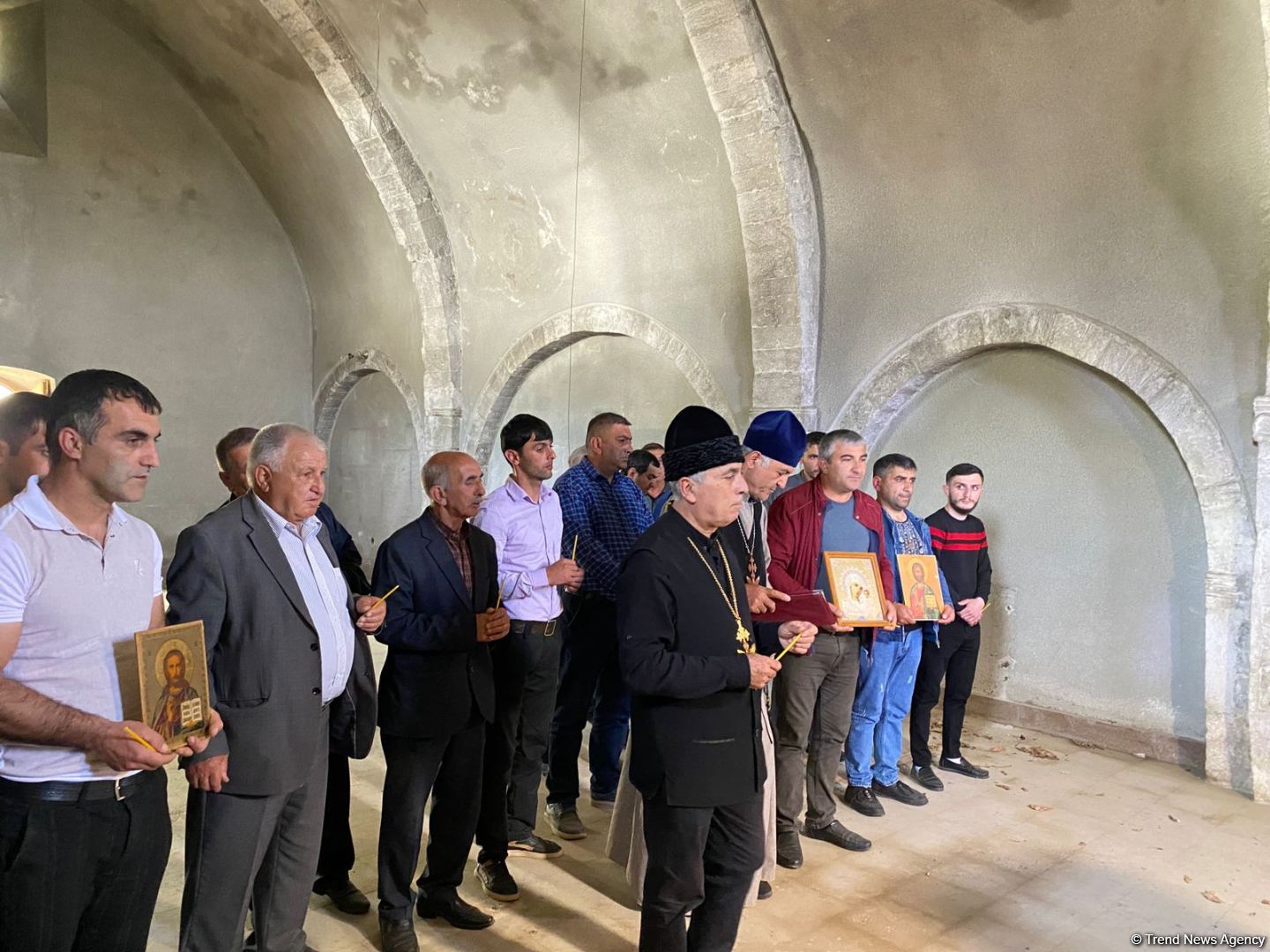 Representatives of Azerbaijan’s Albanian-Udi Christian Religious Community visit Azerbaijan’s Hadrut (ФОТО)