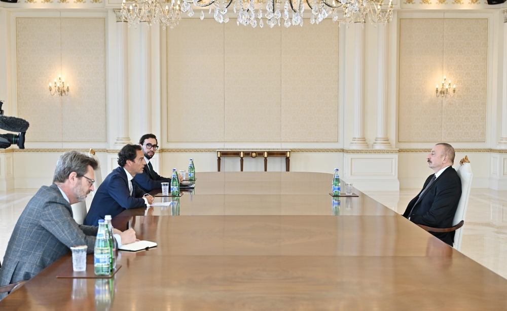 President Ilham Aliyev receives NATO Secretary General's Special Representative for Caucasus and Central Asia (PHOTO/VIDEO)