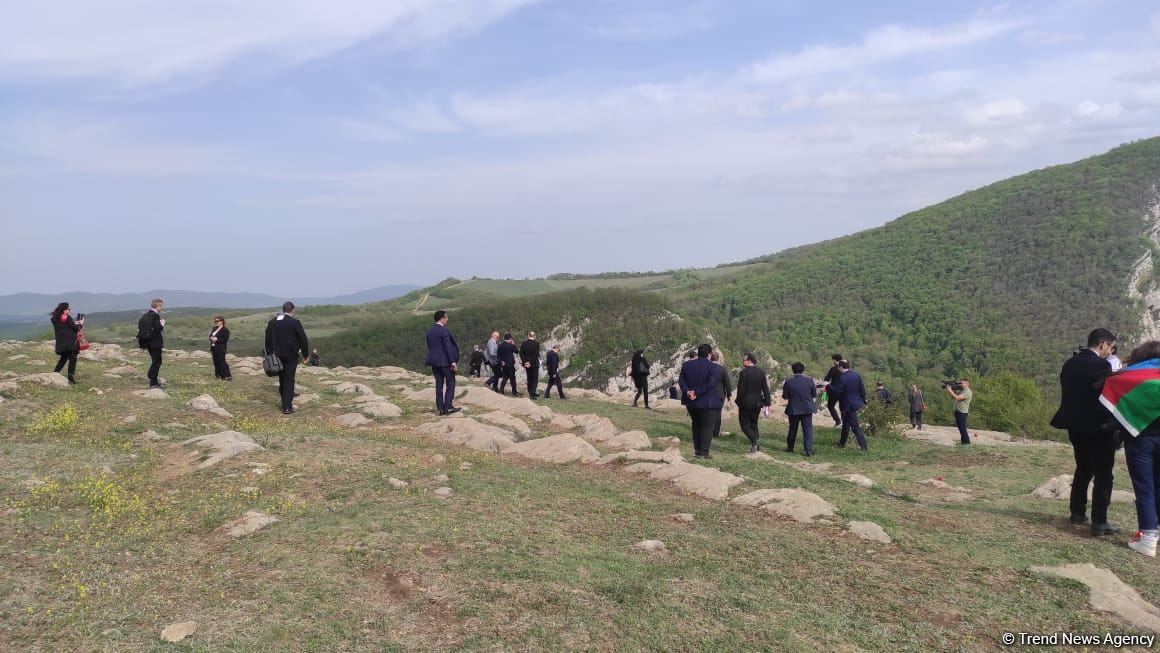 Participants of international conference visit historical places of Azerbaijan's Shusha (PHOTO)