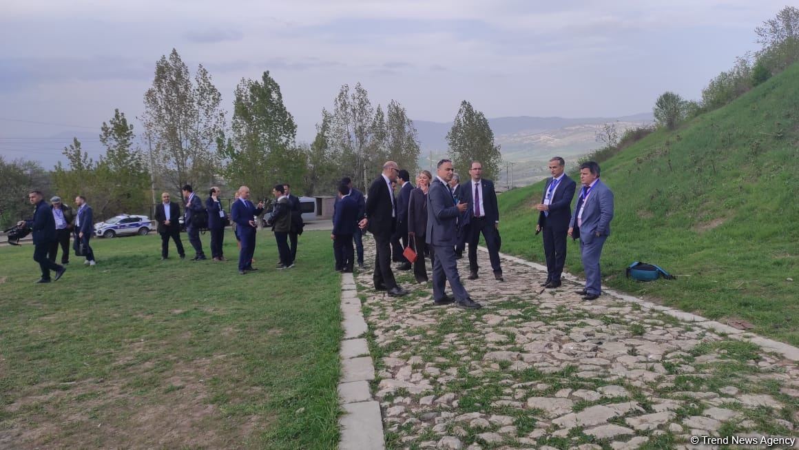 Participants of international conference visit historical places of Azerbaijan's Shusha (PHOTO)