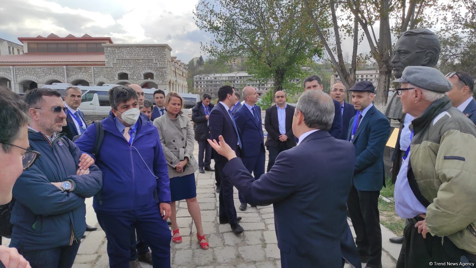 Participants of international conference visit historical places of Azerbaijan's Shusha (PHOTO)