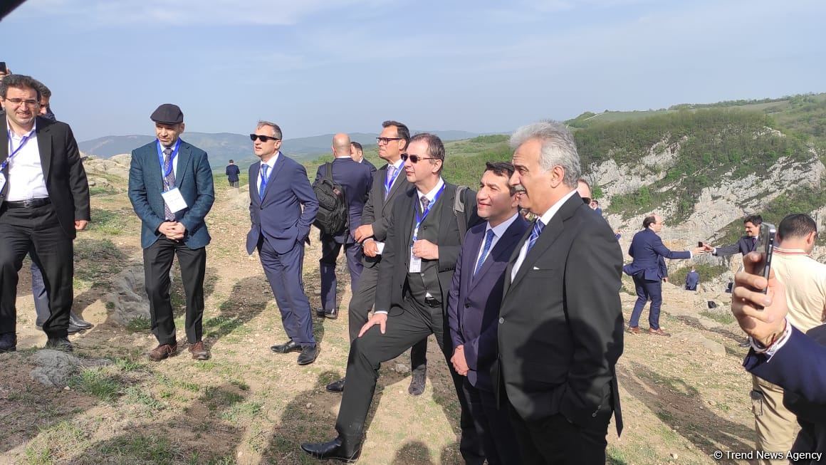 Participants of international conference visit historical places of Azerbaijan's Shusha (PHOTO)