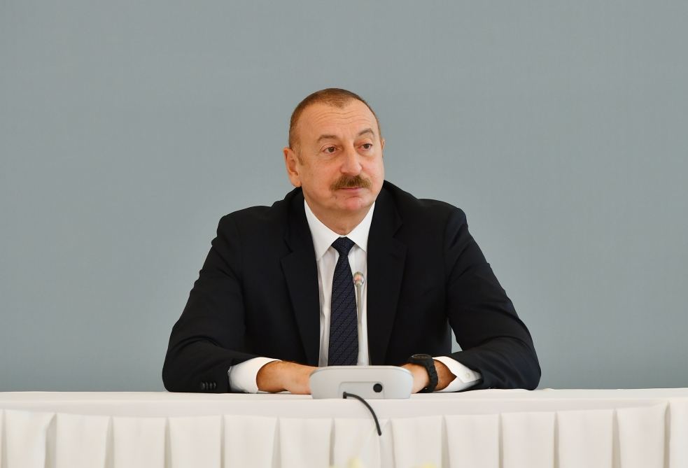 President Ilham Aliyev attends conference under the motto “South Caucasus: Development and Cooperation” (PHOTO/VIDEO)