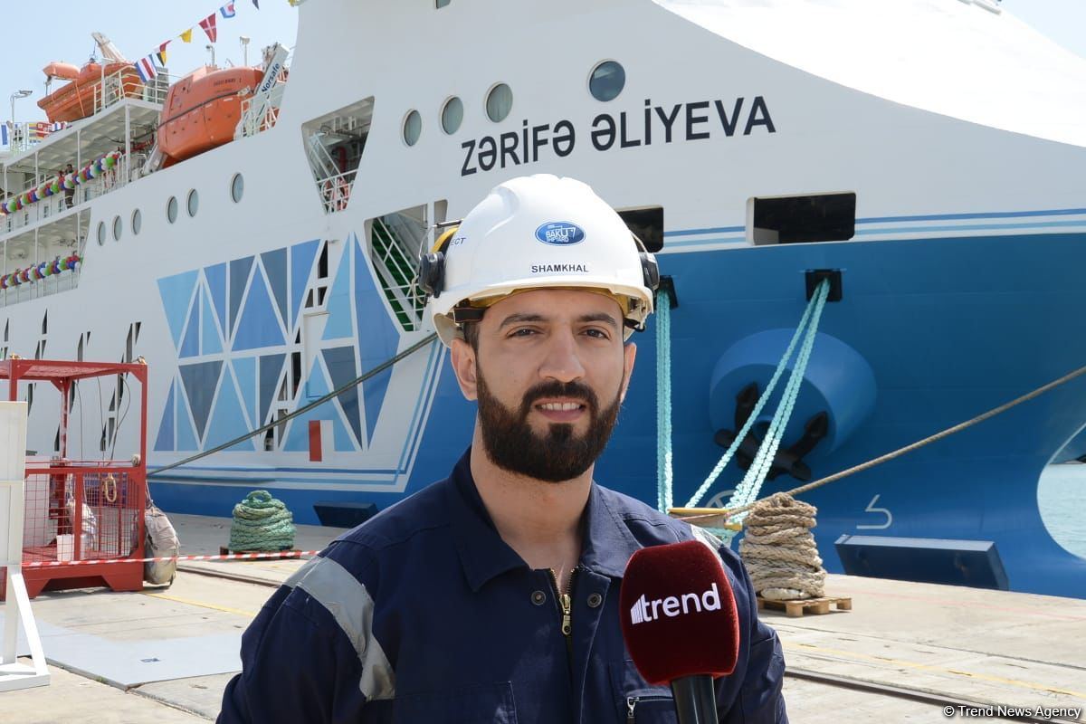 Baku Shipyard talk construction of 'Zarifa Aliyeva' ferry boat by local specialists