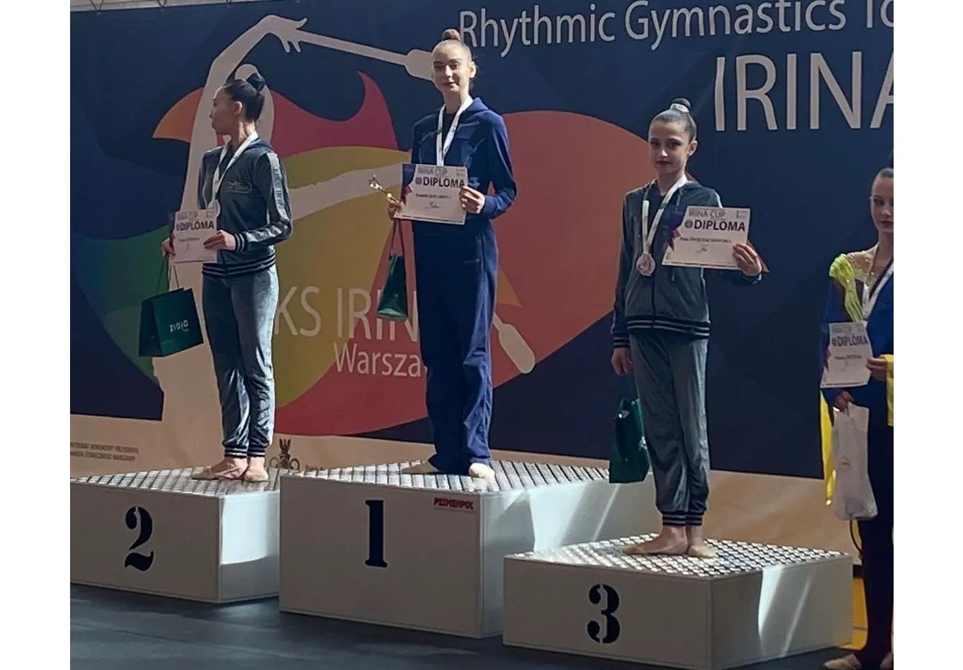 Azerbaijani gymnasts win two medals at international tournament in Warsaw (PHOTO)