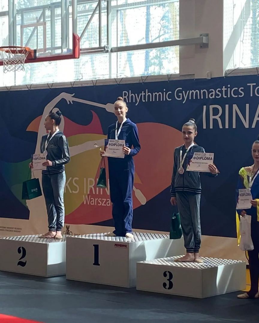 Azerbaijani gymnasts win two medals at international tournament in Warsaw (PHOTO)