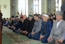 Ramadan holiday prayer carried out at Azerbaijani mosques (PHOTO)