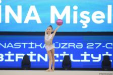Second day of 27th Baku Championship in Rhythmic Gymnastics among Age Categories kicks off (PHOTO)