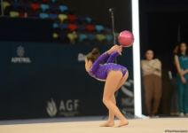 Second day of 27th Baku Championship in Rhythmic Gymnastics among Age Categories kicks off (PHOTO)