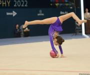 Second day of 27th Baku Championship in Rhythmic Gymnastics among Age Categories kicks off (PHOTO)