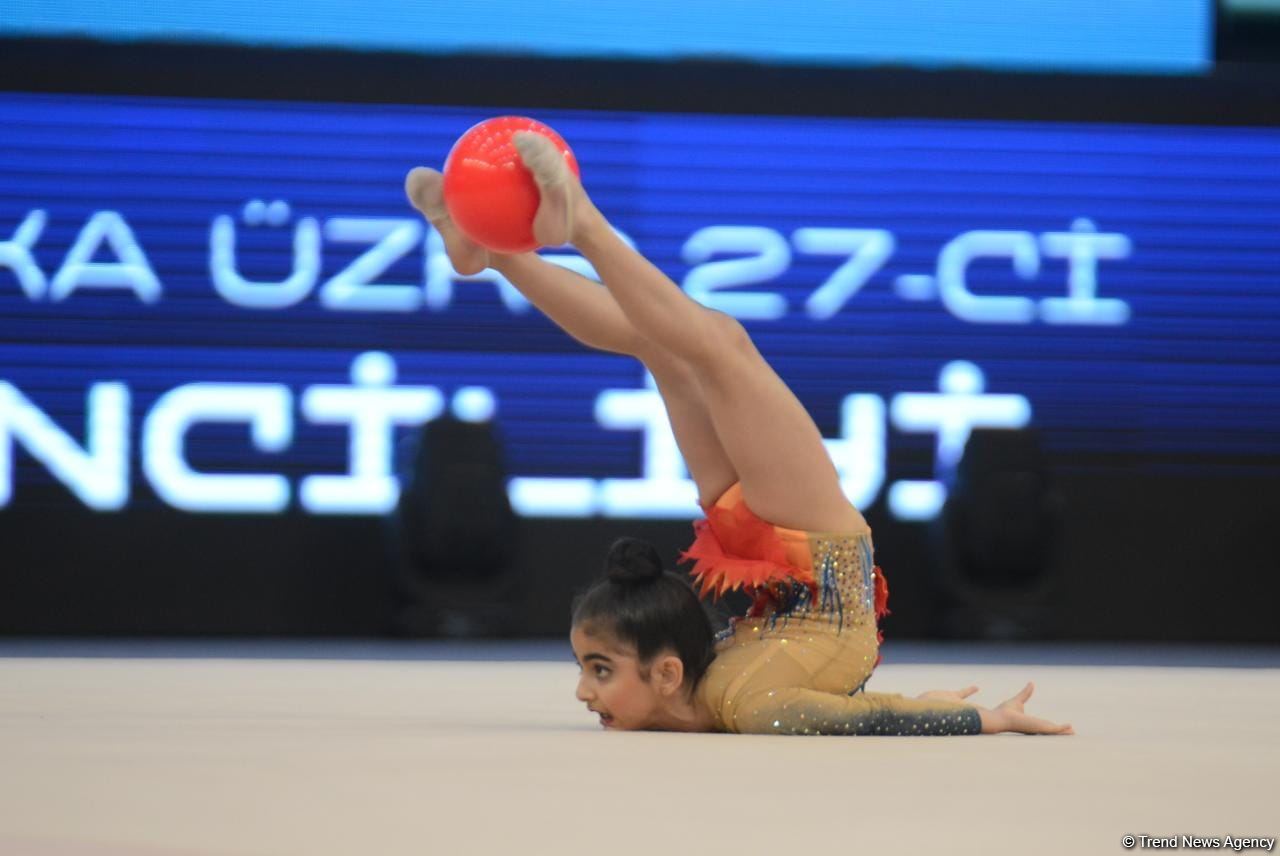 Second day of 27th Baku Championship in Rhythmic Gymnastics among Age Categories kicks off (PHOTO)