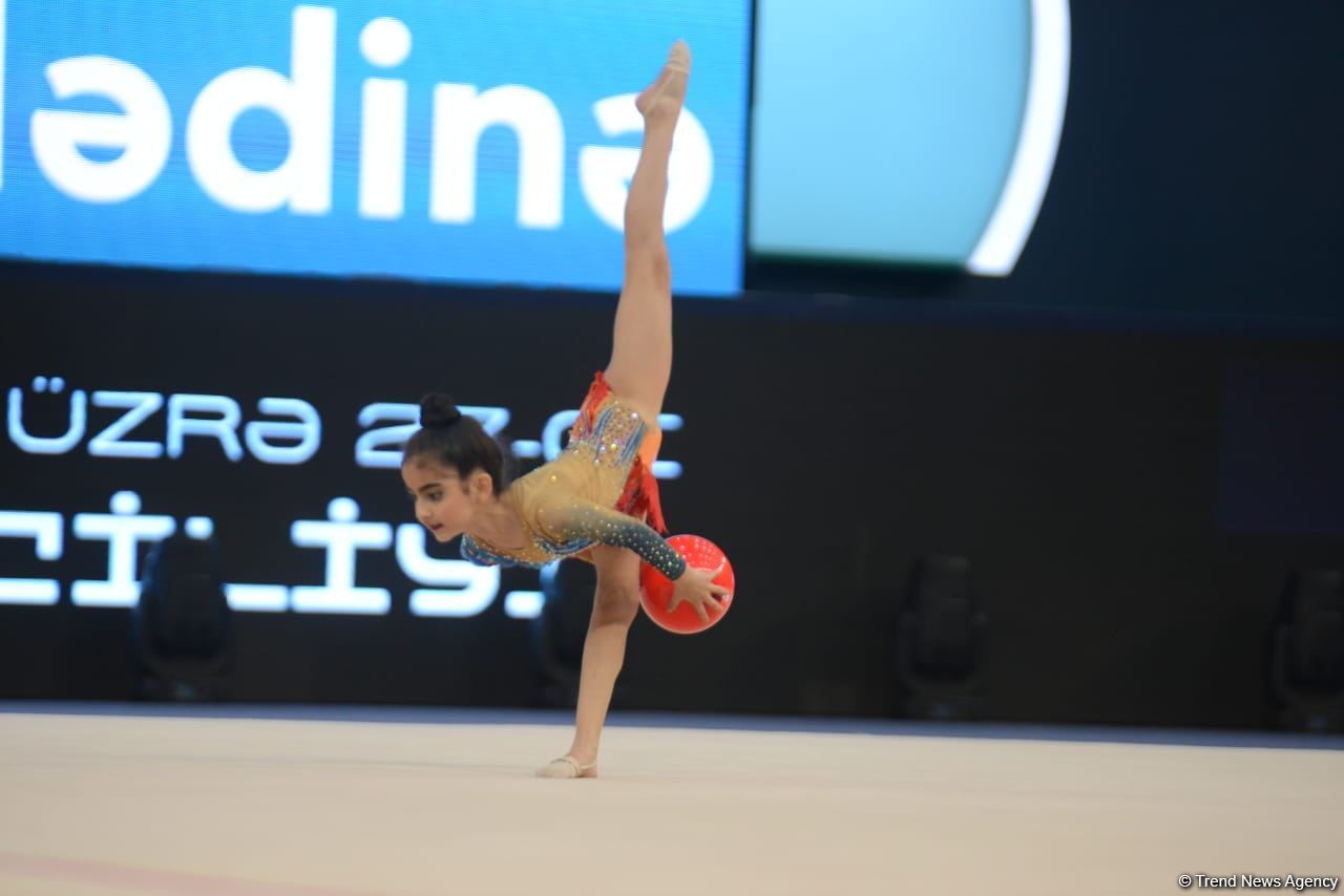 Second day of 27th Baku Championship in Rhythmic Gymnastics among Age Categories kicks off (PHOTO)