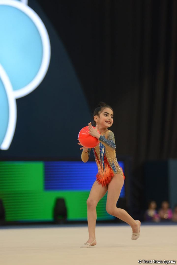 Second day of 27th Baku Championship in Rhythmic Gymnastics among Age Categories kicks off (PHOTO)